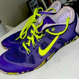 Purple Nike Women training shoes